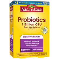 Thumbnail for Nature Made Probiotics for Women and Men, Probiotic Capsules 1 Billion CFU from Live Cultures for Immune & Digestive Support, 30 Capsules, 30 Day Supply