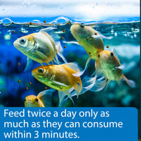 Thumbnail for API GOLDFISH PELLETS Fish Food 4-Ounce Container, Medium, Model:833B