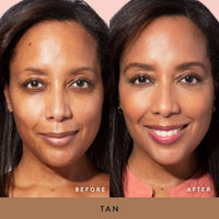 Thumbnail for LAURA GELLER NEW YORK Baked Balance-n-Glow To Go Travel Size Illuminating Foundation - Tan - Buildable Sheer to Light Coverage - Satin Finish