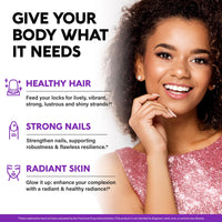 Thumbnail for Biotin Gummies with Collagen - Hair Growth Support Skin, & Nail Strength - for Women & Men - Biotin 10000mcg | Keratin | Hyaluronic Acid | B-Complex | Saw Palmetto - Sugar-Free, Mixed Berry - 60 Gummy