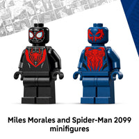 Thumbnail for LEGO Marvel Miles Morales Mech vs. Spider-Man 2099 Building Toy for Boys & Girls - Poseable Super Hero Mech & 2 Marvel Minifigures for Kids & Fans, Ages 6+ - Gift Idea for Birthdays - 76337