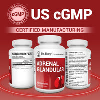 Thumbnail for Dr. Berg Adrenal Glandular - Hormone Balance Formula That Supports Healthy Adrenal Function - Adrenal Support Supplement - 60 Capsules