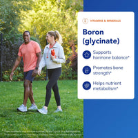 Thumbnail for Pure Encapsulations Boron (Glycinate) | Supplement for Hormone Balance, Bone Strength and Health, Connective Tissue, and Nutrient Metabolism* | 60 Capsules