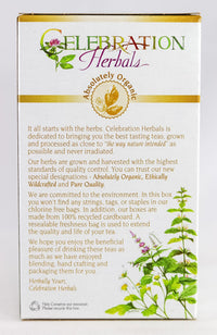 Thumbnail for Celebration Herbals Organic Hops Flowers Tea Caffeine Free, 24 Herbal Tea Bags