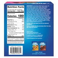 Thumbnail for Pure Protein Brookie Protein Bars – 20g Protein, 3g Sugar, 190 Calories (12 count) Low Sugar* High Protein Snack - Gluten Free - Perfect for a Healthy Snack
