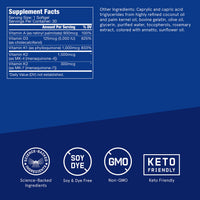 Thumbnail for Bulletproof Vitamins A-D-K Softgels, 30 Count, Supplement for Heart, Bone Health and Immune Support