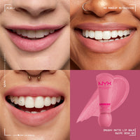 Thumbnail for NYX PROFESSIONAL MAKEUP Smushy Matte Lip Balm, Tinted Lip Moisturizer with Soft, Matte Finish - Swipe Sesh (Light Dusty Rose)