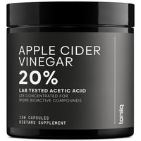 Thumbnail for Toniiq Apple Cider Vinegar Capsules - Ultra High Potency 2,010mg Formula with 20% Acetic Acid & Cayenne Pepper - Made with The Mother - Third-Party Lab Tested - 120 Capsules