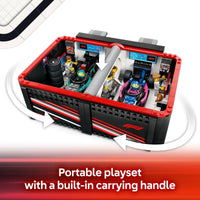 Thumbnail for LEGO City F1 Garage & Mercedes-AMG & Alpine Cars Toy - Model Race Car Building Toy and Portable Playset for Kids, Boys and Girls, Ages 7+ - F1 Collectible for Fans - Gift Idea for Birthdays - 60444