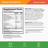 Thumbnail for Optimum Nutrition Creatine Monohydrate Plus Powder, Orange Passionfruit Flavored Creatine Performance Blend With Electrolytes for Hydration, Added Vitamins, 40 Servings, 360 Grams (Packaging May Vary)
