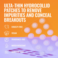 Thumbnail for Good Molecules Pimple Patches for Face, 60 Pack – Ultra-Thin Hydrocolloid Acne & Zit Patches, Invisible Under Makeup, Clinically Tested Acne Spot Treatment