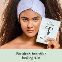 Thumbnail for Rael Face Mask Skin Care, Tea Tree Face Masks - Bamboo Facial Sheet Mask, Korean Skincare, with Tea Tree Oil and Fruit Extracts, All Skin Types (Tea Tree, 5 Sheets)