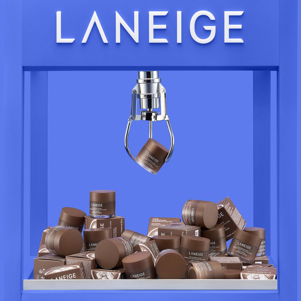 LANEIGE Lip Sleeping Mask, Hot Cocoa: Nourishing Overnight Lip Treatment with Vitamin C, Shea & Murumuru Butter for Hydrating Dry, Flaky Lips