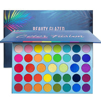 Thumbnail for BestLand 39 Color Rainbow Eyeshadow Palette - Professional Makeup Matte Metallic Shimmer Eye Shadow Palettes - Ultra Pigmented Powder Bright Vibrant Colors Shades Cosmetics Set