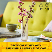 Thumbnail for LEGO Cherry Blossom Building Toy for Kids, Girls & Boys, Ages 8+ - Artificial Cherry Blossom Decor for Home & Display - Creative Gift Idea for Plant & Flower Lovers - 40725