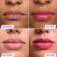 Thumbnail for Wonderskin Lip Oil Rehab Serum - Color Changing Lip Oil from Clear to Pink - PH-activated, Non-sticky & Hydrating Tinted Serum for Dry Lips (Kissed)