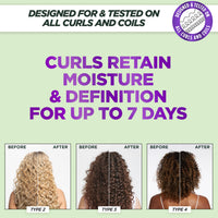 Thumbnail for Garnier Fructis Method for Curls Moisture Filling Hair Mask for Curly Hair with up to 13% Hyaluronic Moisture Complex, Designed and Tested for 2C to 4C Curls and Coils, 12.5 fl oz