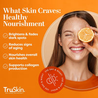 Thumbnail for TruSkin Vitamin C Anti Aging Facial Serum for Dark Spots, Even Skin Tone, Eye Area, Fine Lines & Wrinkles