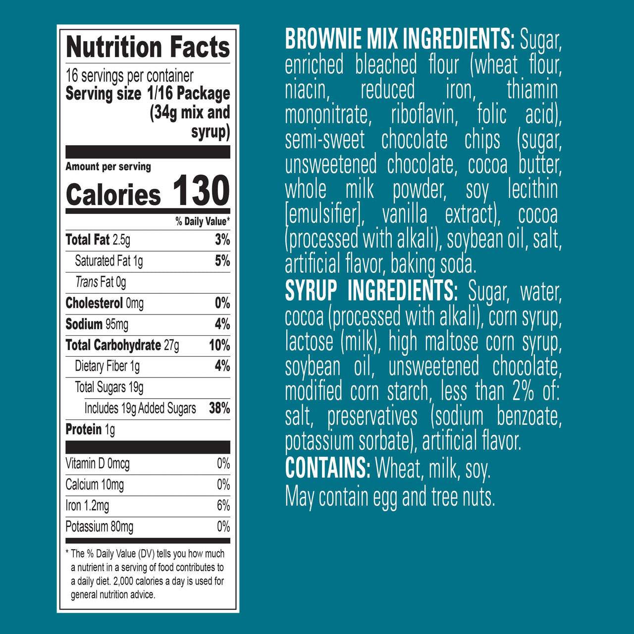 Ghirardelli Ultimate Chocolate Premium Brownie Mix, Includes Chocolate Syrup and Chips, 19 oz Boxes (Pack of 12)