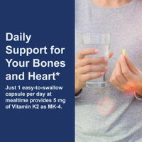 Thumbnail for Carlson - Vitamin K2, MK-4 (Menatetrenone), Vitamin K Supplement, Bone & Heart Health, K2 Vitamin, Soy-free, 60 capsules