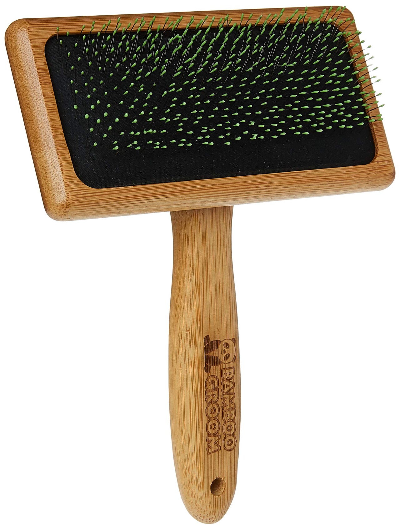 Bamboo Groom Soft Slicker Brush Large (067180)