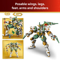 Thumbnail for LEGO NINJAGO Lloyd's Titan Mech 15th Anniversary Building Toy - Collectible Mech Set for Boys & Girls, Ages 14+ - Display as Bedroom Decor - Gift for Birthdays - 71860