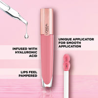 Thumbnail for L'Oreal Paris Glow Paradise Hydrating Tinted Lip Balm-in-Gloss with Pomegranate Extract & Hyaluronic Acid, Ultra-Gentle, Non-Sticky Formula, Celestial Blossom, 0.23 fl oz