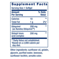 Thumbnail for Life Extension Super Ubiquinol CoQ10 with Enhanced Mitochondrial Support – 200 mg, Shilajit – Promotes Heart Health, Cell Energy, Oxidative Stress – Gluten-Free, Non-GMO – 30 Softgels