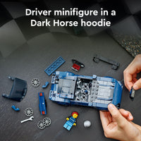 Thumbnail for LEGO Speed Champions Ford Mustang Dark Horse Sports Car Toy, Buildable Ford Mustang Toy for Kids, Blue Car Model Set, Gift Idea for Boys and Girls Aged 9 Years Old and Up, 76920