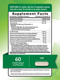 Thumbnail for Nature's Truth Probiotics with Enzymes | 60 Capsules | for Men and Women | Non-GMO & Gluten Free Digestive Health Supplement
