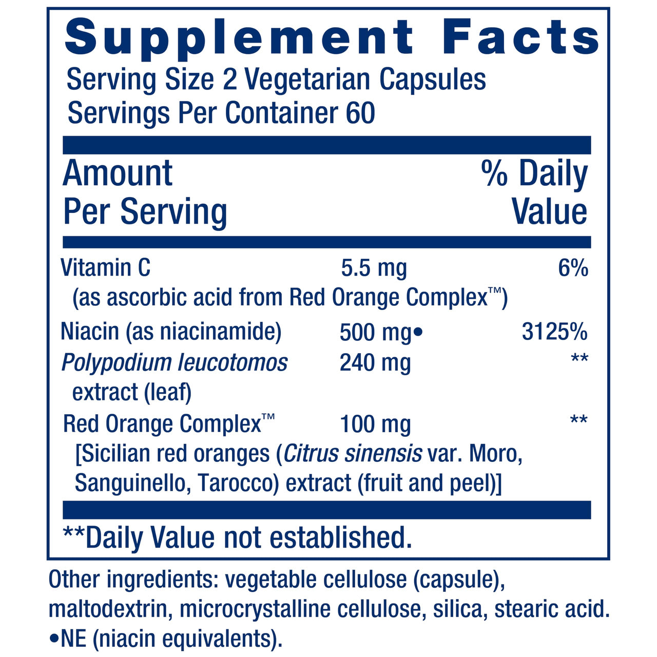Life Extension Shade Factor, Safeguard Your Skin from The Inside Out, Gluten-Free, Non-GMO, Vegetarian, 120 Capsules