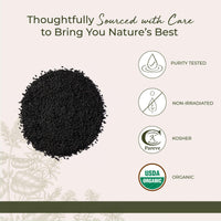 Thumbnail for Starwest Botanicals Organic Nigella Seeds - Dried Black Cumin Seed for Cooking & Baking, Nigella Sativa Seasoning, Whole Body Support for Men & Women, Non-GMO - Bulk 1 lb Bag