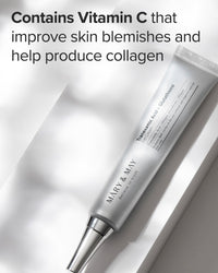 Thumbnail for Mary&May Glutathione Eye Cream Special Set - Powerful Antioxidant, Reduces Dark Circles in the Eye, Improve Uneven Skin Tone with Vitamin C, 1.01 oz.+ Mini 0.4oz 2 Pack