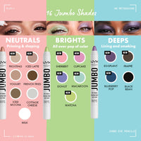 Thumbnail for NYX PROFESSIONAL MAKEUP Jumbo Eye Pencil, Blendable Eyeshadow Stick & Eyeliner Pencil - Frappe (Chocolate Brown)