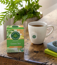 Thumbnail for Traditional Medicinals Organic Green Tea Ginger Herbal Tea, Promotes Healthy Digestion, (Pack of 1) - 16 Tea Bags