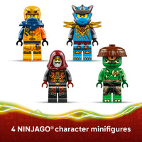 Thumbnail for LEGO NINJAGO Ninja Dragon Riyu’s Battle Building Toy for Boys & Girls - Ninja Poseable Dragon Toy Playset for Kids, Ages 7+ - Includes 4 Minifigures for Pretend Play - Gift Idea for Birthdays - 71855