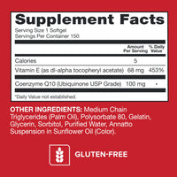 Thumbnail for Qunol Ultra CoQ10 100mg Softgels- 3X Better Absorption Coenzyme Q10 Supplements - Antioxidant Supplement for Vascular and Heart Health & Energy Production - 5 Month Supply - 150 Count