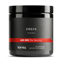 Thumbnail for Toniiq CoQ10 400mg Extra Strength - Ultra High Purity - Liposomal for Superior Absorption - 98% Purified - Third-Party Tested, 120 Veggie Capsules