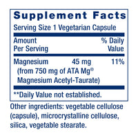 Thumbnail for Life Extension Calm-Mag, Magnesium Acetyl taurinate, Daily Stress Management Formula, Supports Calmness and Relaxation, Gluten-Free, Non-GMO, Vegetarian, 30 Capsules
