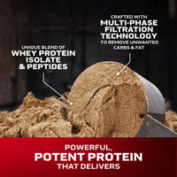 Thumbnail for Muscletech Whey Protein Powder (Cookies & Cream, 4 Pound) - Nitro-Tech Muscle Building Formula with Whey Protein Isolate & Peptides - 30g of Protein, 3g of Creatine & 6.8g of BCAA