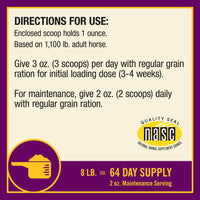 Thumbnail for Horse Health Joint Combo Hoof & Coat, Convenient 3-in-1 Horse Joint Supplement Provides Complete Joint, Hoof and Coat Care, 3.75 lbs., 30 Day Supply