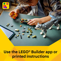 Thumbnail for LEGO Creator 3 in 1 Forest Animals: Gray Wolf - Building Toy for Boys & Girls, Ages 8+ - Build a Wolf, Falcon or Raccoon - Gift for Kids' Birthdays - 31393