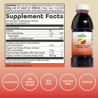 Thumbnail for Dynamic Health Cranberry Turmeric and Ginger Tonic, Certified Organic, Natural Antioxidant Support, No Added Sugar, Gluten-Free, 16 Fl oz