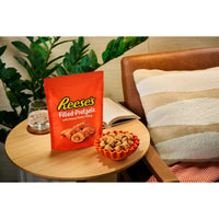 Thumbnail for Reese's Filled Pretzels, Peanut Butter Pretzel Nuggets, Crunchy, Ready to Eat, Sweet and Salty Snack, 18oz Jar