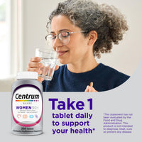 Thumbnail for Centrum Silver Women's Multivitamin for Women 50 Plus, Multivitamin/Multimineral Supplement with Vitamin D3, B Vitamins, Non-GMO Ingredients, Supports Memory and Cognition in Older Adults - 100 Ct