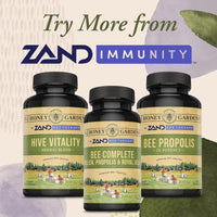 Thumbnail for ZAND Honey Gardens Bee Complete - Bee Pollen Supplement for Men & Women, Propolis & Royal Jelly Superfood Blend, High Potency Nourishing Formula - 30 Servings, 90 Vegetarian Capsules