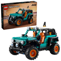 Thumbnail for LEGO Technic Jeep Wrangler Rubicon SUV - Building Toy for Boys & Girls, Ages 10+ - Model Car Kit with Detailed Features - Display Set for Bedroom Decor - Gift for Birthdays - 42227