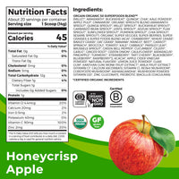 Thumbnail for Orgain Organic Greens + 50 Superfoods Immunity Up! Powder, Honeycrisp Apple - Immune Support, Probiotics, Vitamin C, D & Zinc, Apple Cider Vinegar, Ashwagandha, Cordyceps & Reishi Mushrooms - 0.62lb
