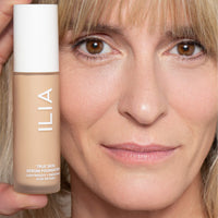 Thumbnail for ILIA - True Skin Serum Foundation | Non-comedogenic, Cruelty-Free, Vegan, Weightless Feel, Buildable Coverage, Safe For Sensitive Skin (Corsica SF3.5)