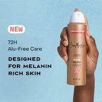 Thumbnail for SheaMoisture Whole Body Deodorant Spray Fresh 72h Odor Control Aluminum Free 4 oz